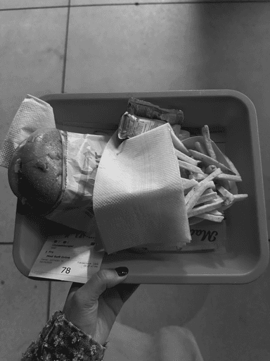 In-N-Out burger meal